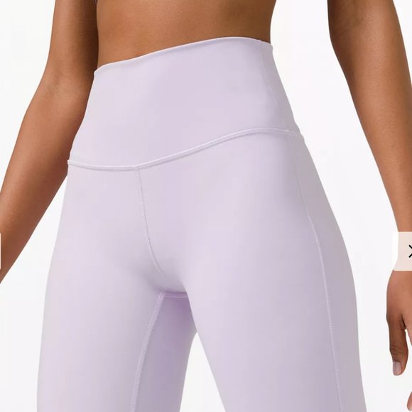 NWT LULULEMON LAVENDER WUNDER UNDER LEGGINGS 25" 4 - Picture 10 of 10